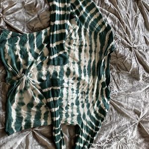 Xs tie dye PINK long sleeve shirt